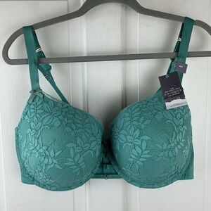 Cacique Boost Balconette Bra 40F NWT